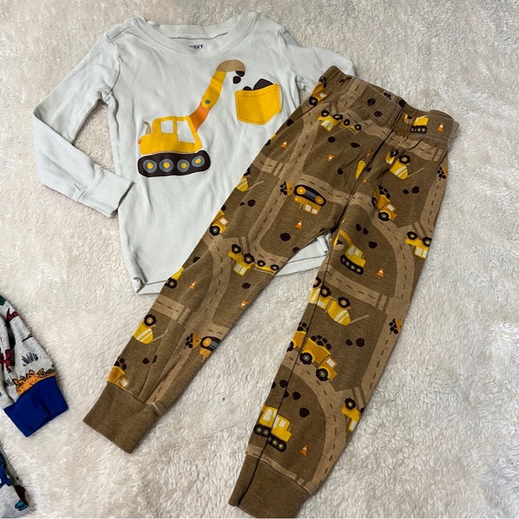 3T Kids Dinosaur Llama and more Pajama Sets - Picture 10 of 13
